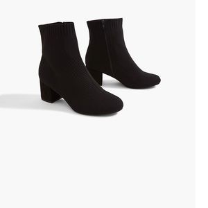 Dream cloud stretch knit mid-calf boot